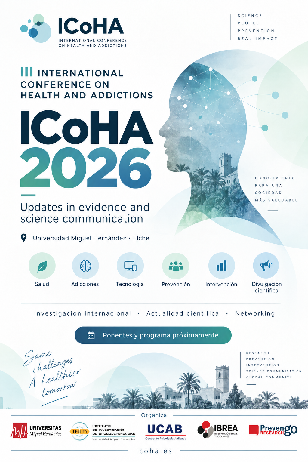 Cartel promocional ICoHA 2026
